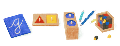 142º Aniversário de Maria Montessori