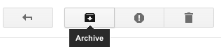 Archive messages to tidy up your inbox without deleting anything.