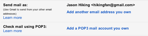Send and receive mail from multiple addresses.