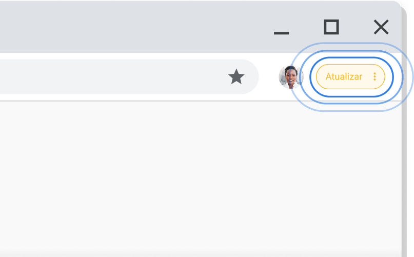 Como aplicar uma atualização pendente Alerta da IU do Chrome de que há uma atualização pendente