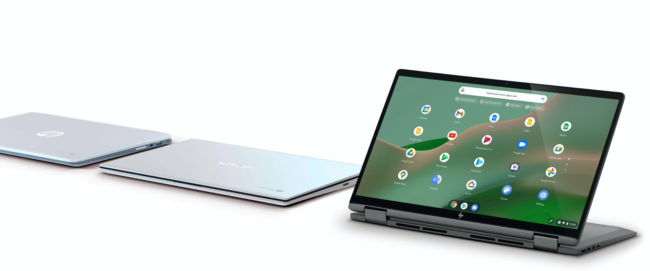 Google Chromebooks Laptops, Detachables and Tablets