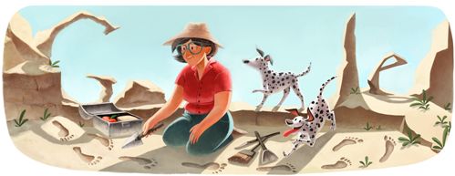 100º Aniversário de Mary Leakey