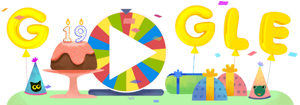 19º Aniversário do Google